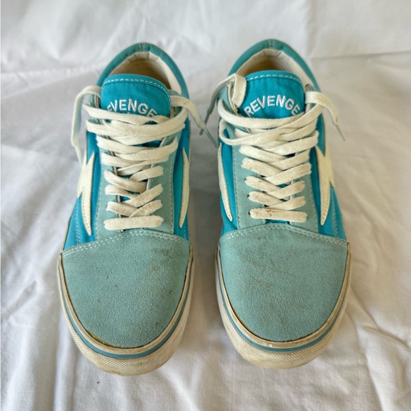 Revenge x Storm Vans Blue/White Size 8 - Picture 2 of 6